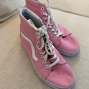 VANS old skool bubble gum pink high tops